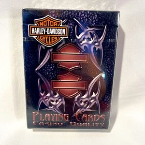 Harley Davidson playing cards. Factory sealed Casino quality